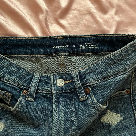 old navy jeans size 0 - Picture 3 of 3